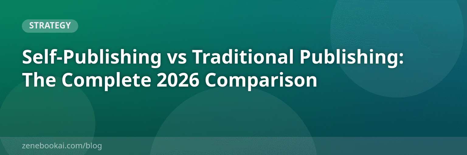 Self-Publishing vs Traditional Publishing: The Complete 2026 Comparison